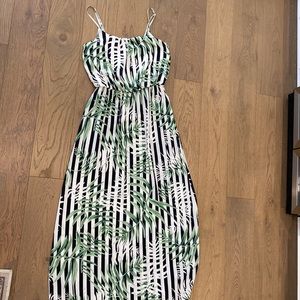 Tropical maxi Dress - GREAT FOR WEDDINGS!